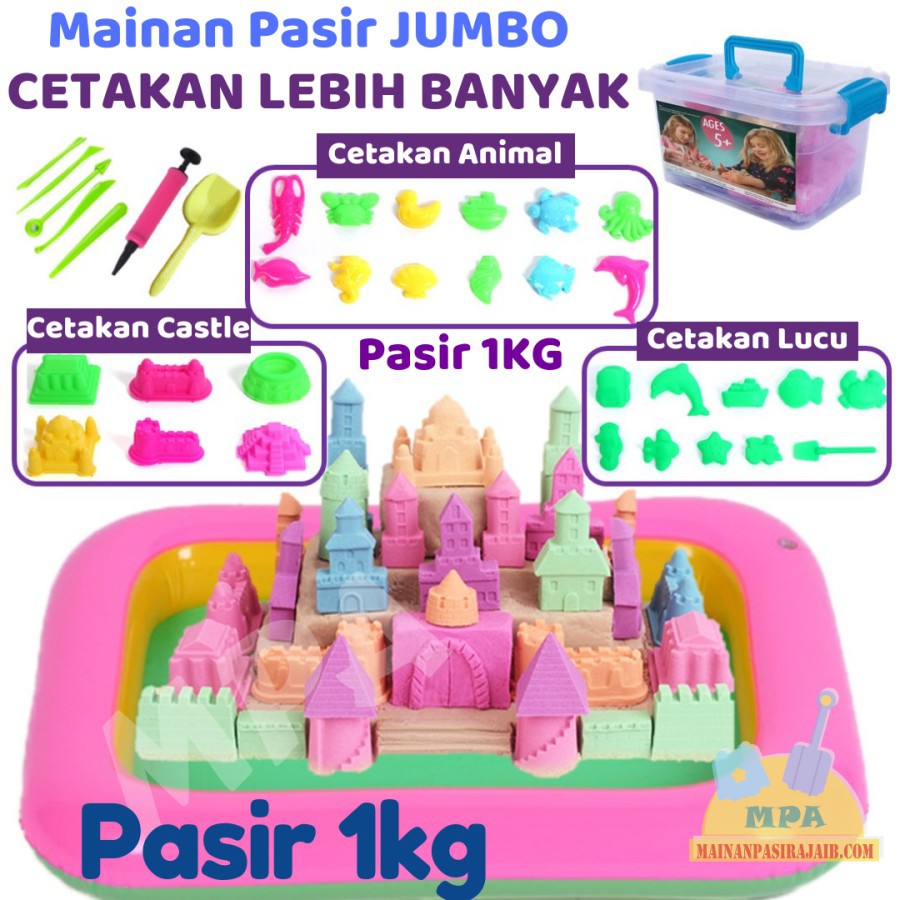 Paket Pasir Ajaib Playsand Murmer