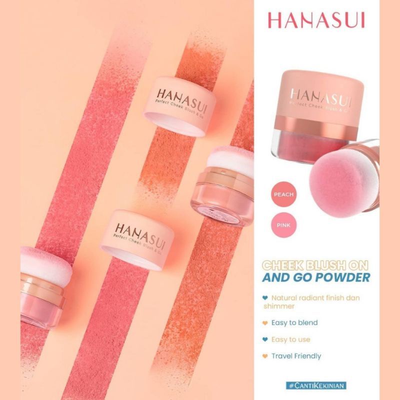 HANASUI PERFECT CHEEK BLUSH ON