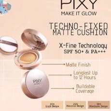 PIXY techno fixed matte cushion