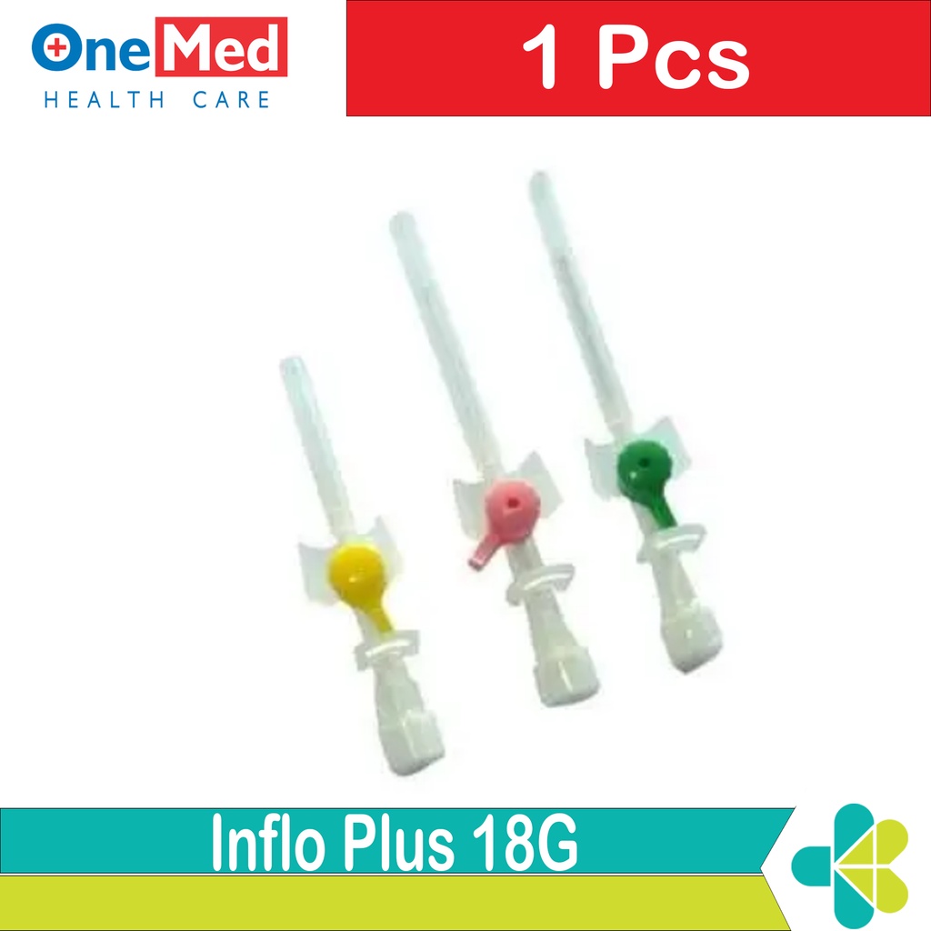 1 Pcs Venflon ukuran 18