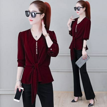 Set Tamara Stelan Wanita