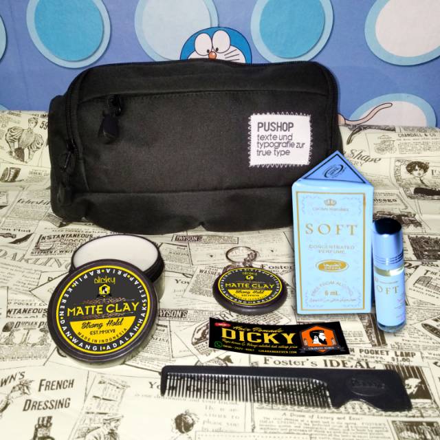 Paket Keren Dicky Matte Clay Pomade