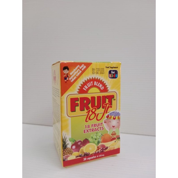 FRUIT 18 JR   '30 KAPSUL