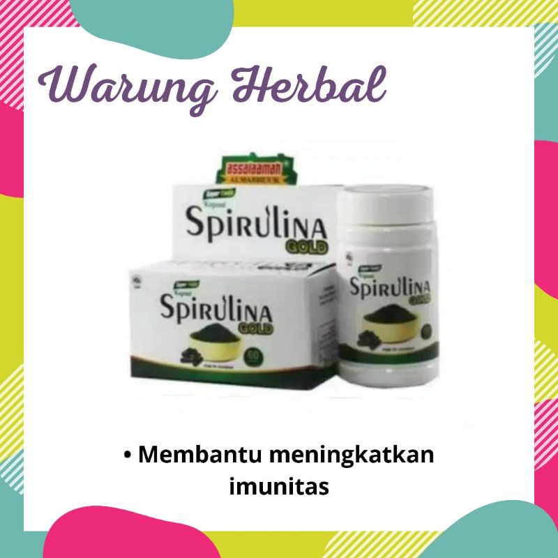 Spirulina Gold 60 Kapsul
