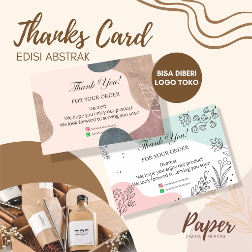 thankscard custom