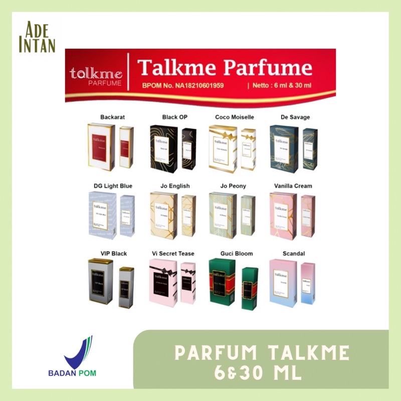 PARFUM TALKME SPRAY 30ml