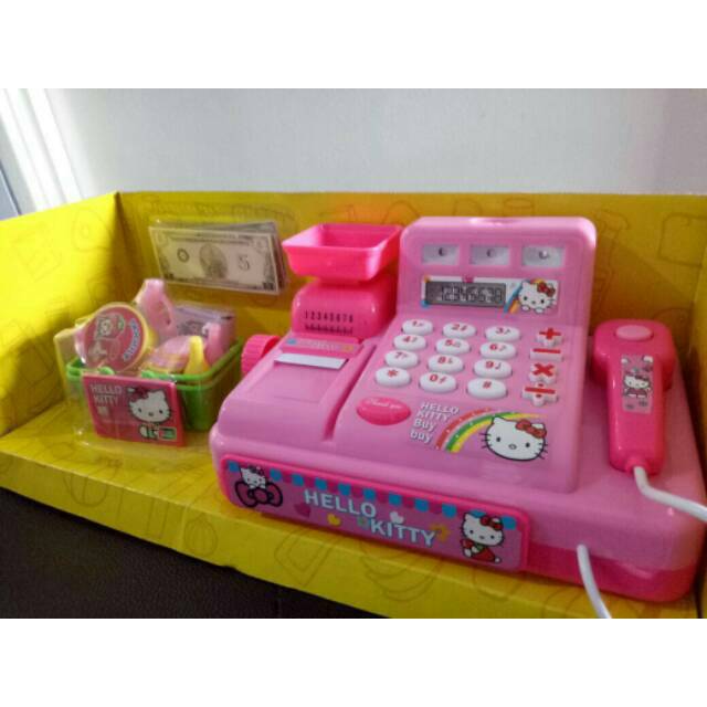 MAINAN ANAK MINI MARKET HELLO KITTY