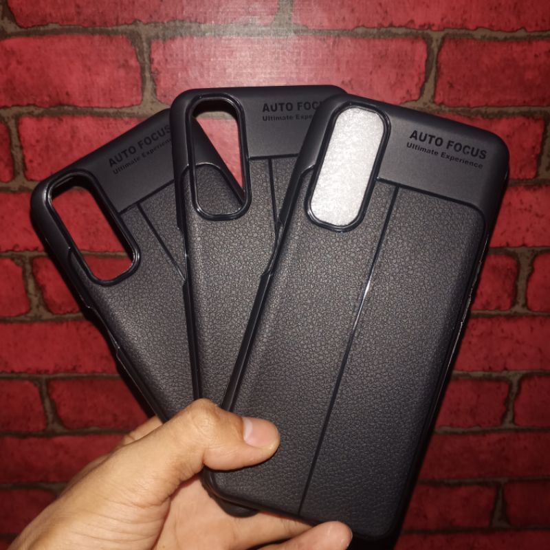 case realme 7 kulit auto focus