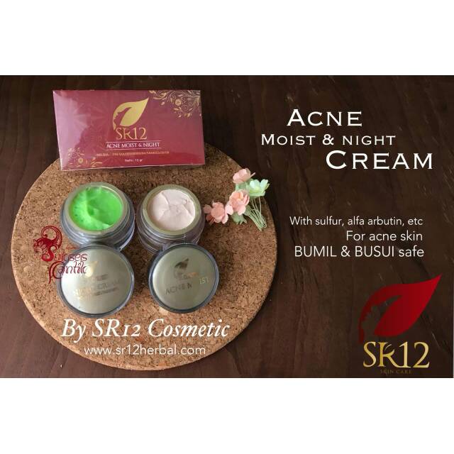 Acne Moist & Night Cream