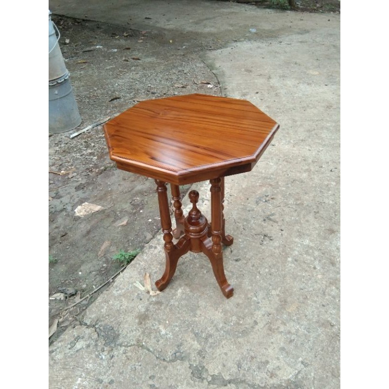 meja teras jati