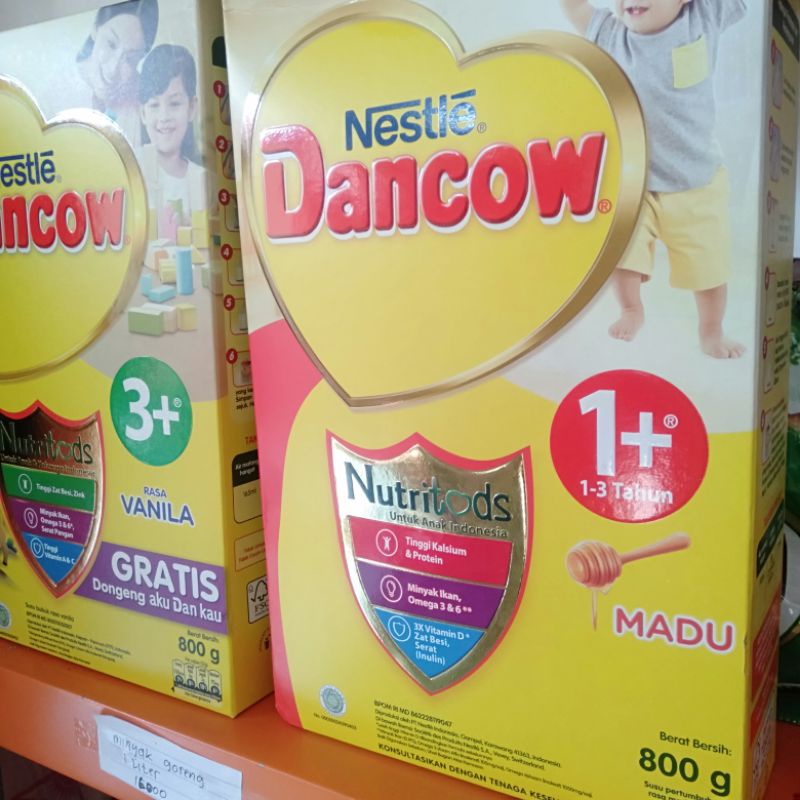 DANCOW 1+ VANILA 800g