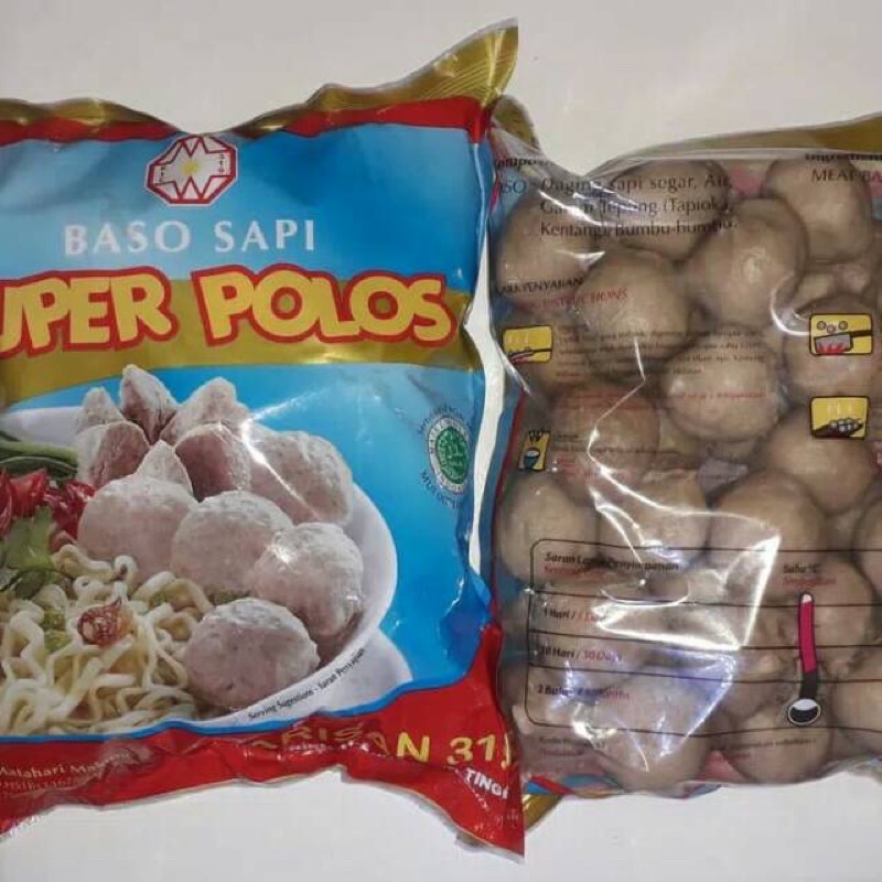 Bakso Sapi Super Polos isi 50