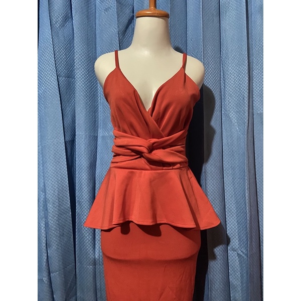preloved midi dress