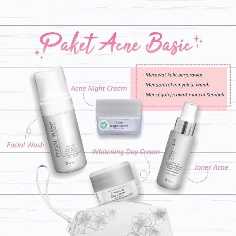 Paket Acne Basic Ms Glow