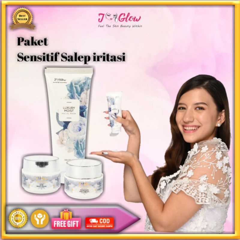 Skincare JGLOW paket sensitive ORIGINAL 100%
