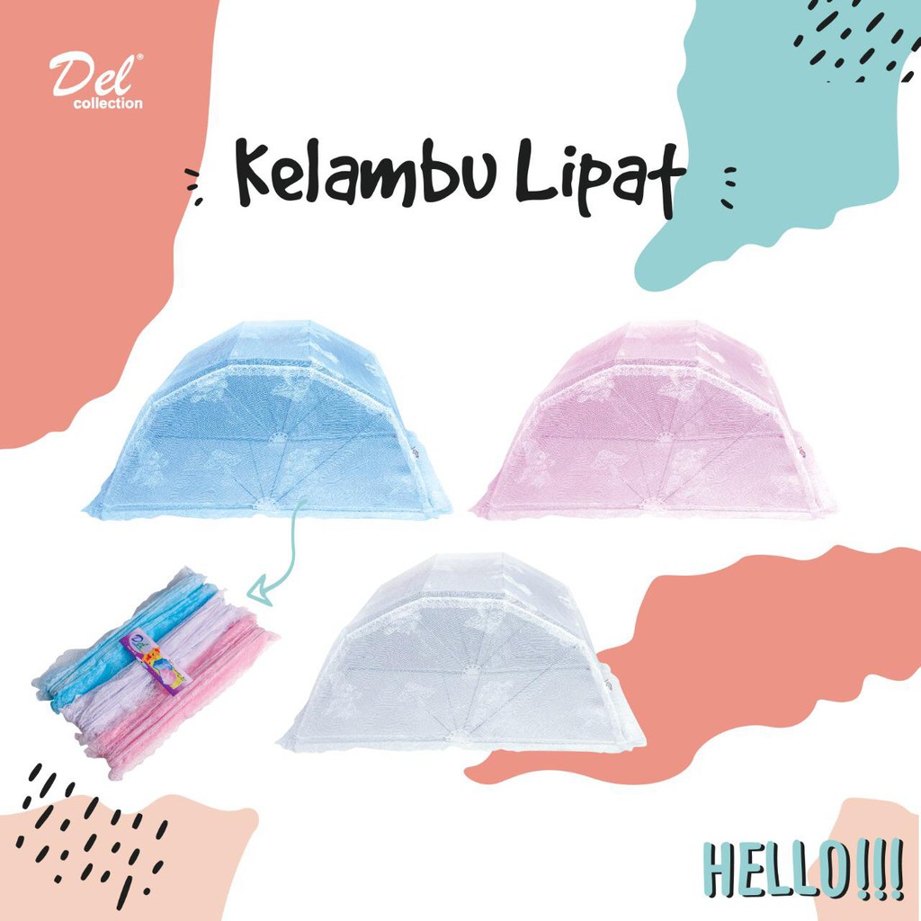 Kelambu Lipat Bayi Del Collection