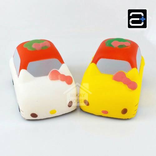 Squishy Murah Hellokitty Car Squishy Mobil Hello Kitty