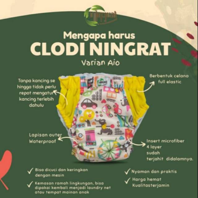 Clodi ningrat pants (JUMBO)