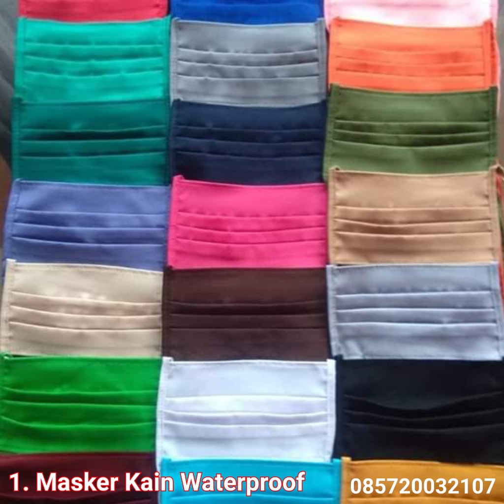 Masker Kain Waterproof