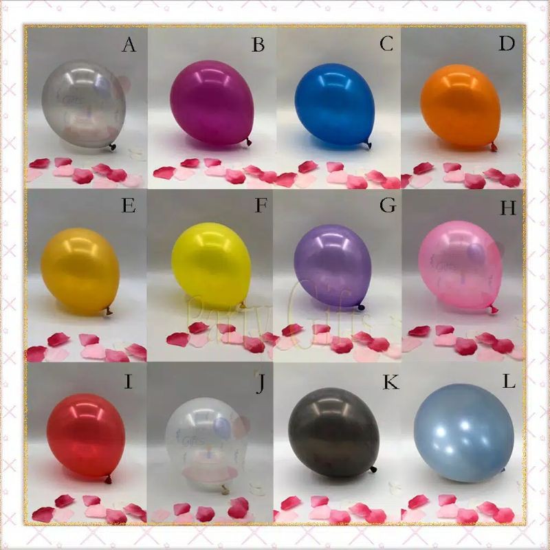 balon latex12cm