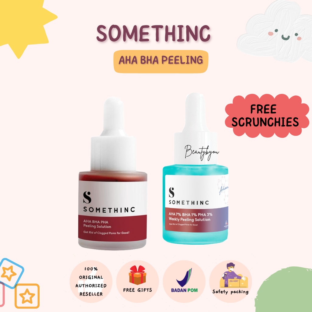 SOMETHINC AHA BHA PHA Peeling Solution 20ml (Biru/Merah)