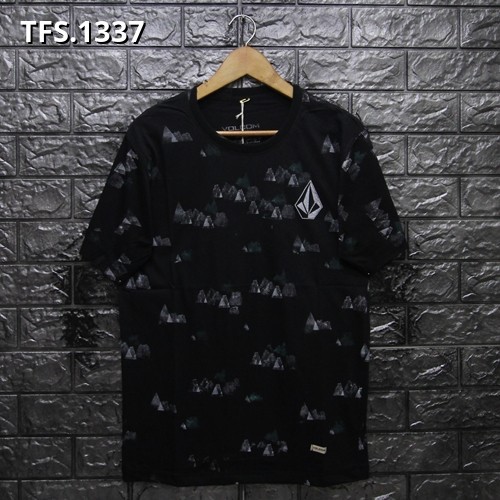 Kaos Distro Fullprint Volcom 1337