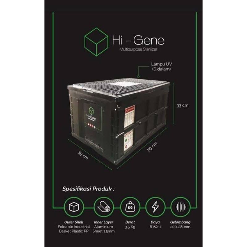 Hi-Gene Multipurpose Sterillize