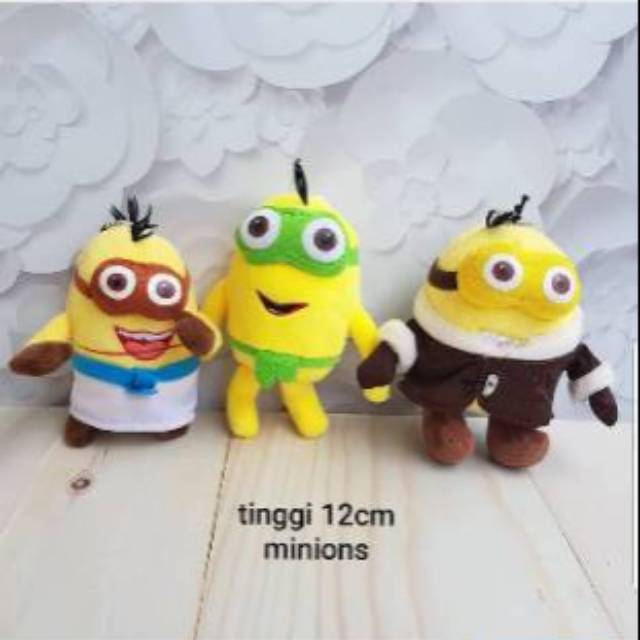 BONEKA MINION MINI LUCU IMUT