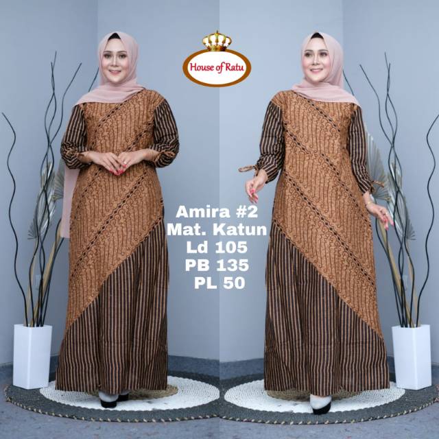 Gamis Batik Amira 2
