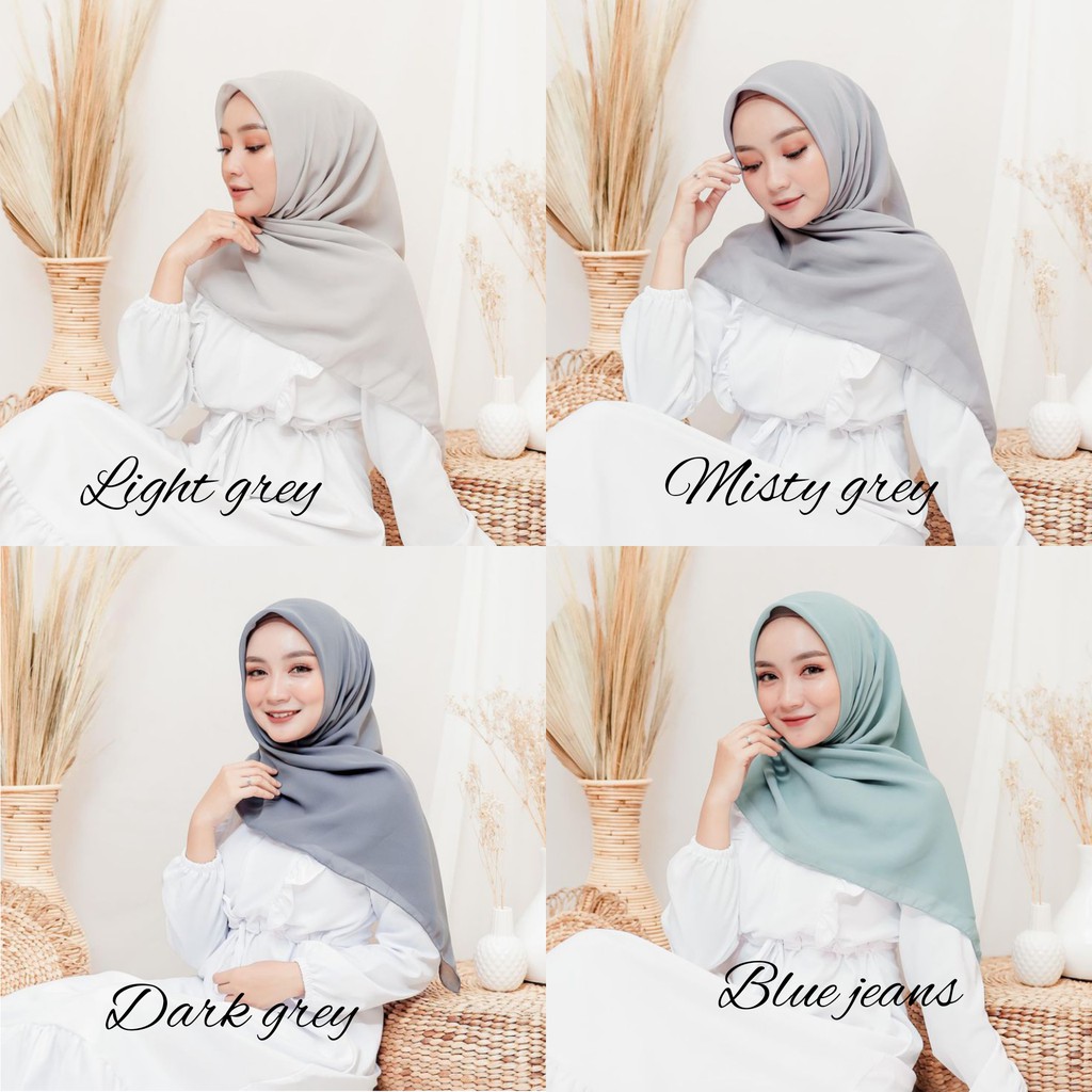 Bella square hijab segi empat