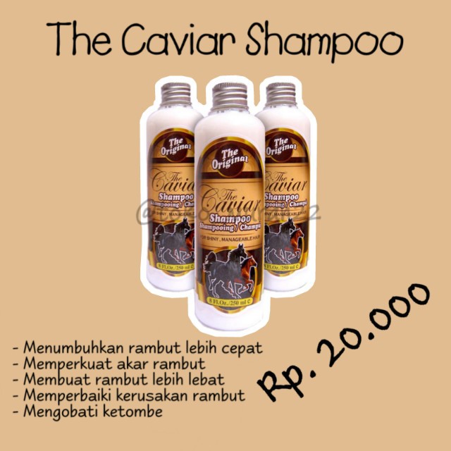 THE CAVIAR SHAMPOO