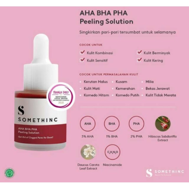 Somethinc AHA BHA Peeling Solution