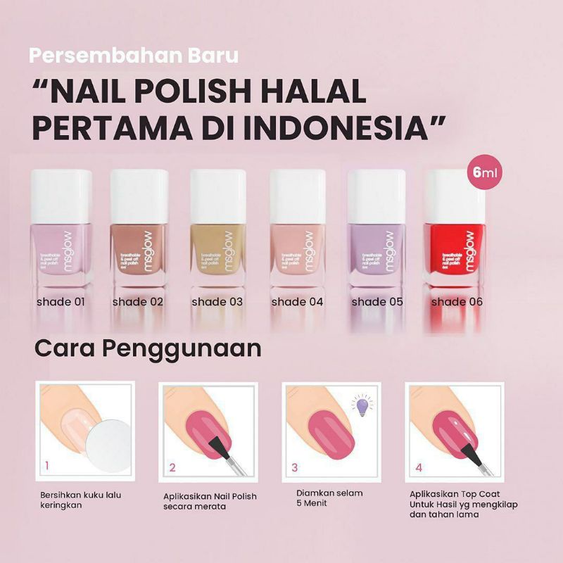 NAIL POLISH BY MS GLOW (READY)