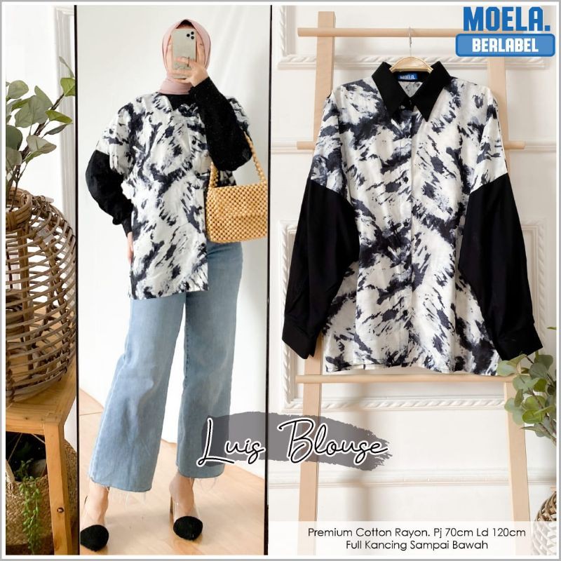 LUIS BLOUSE BY MOELA