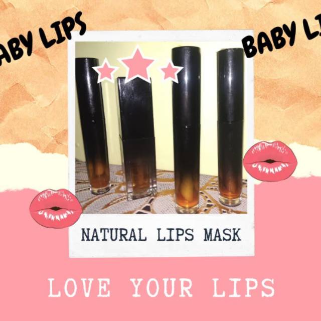 Masker Bibir Alami