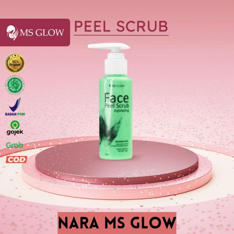 FACE PEEL SCRUB MS GLOW