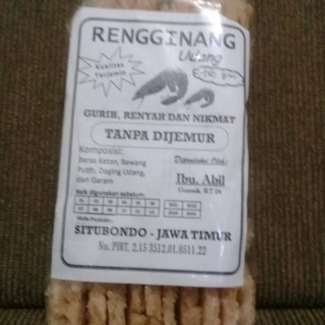 Rengginang bu abil