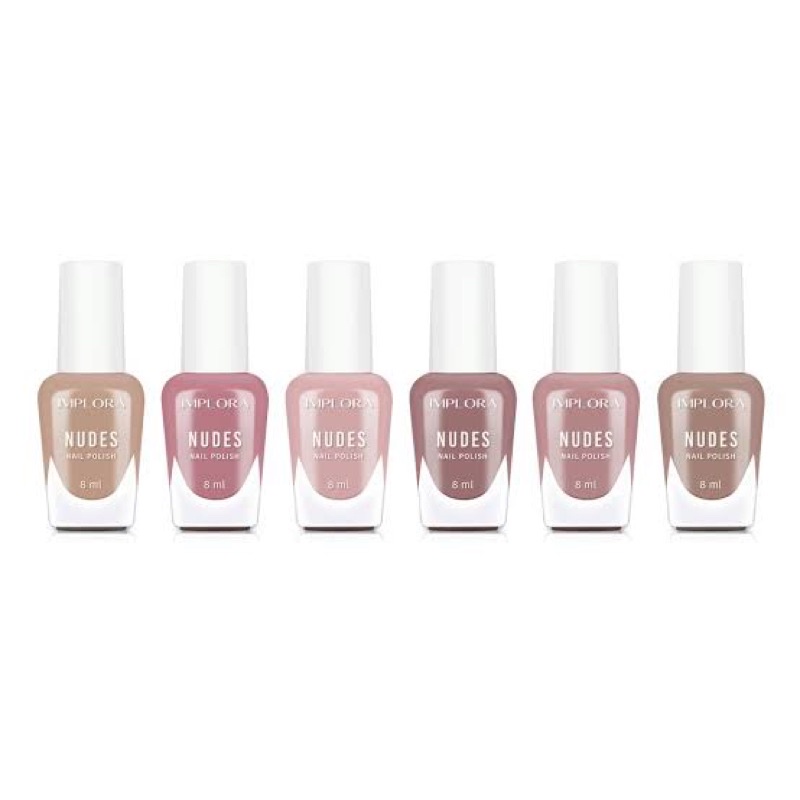 Implora Nail Polish Premium Nudes