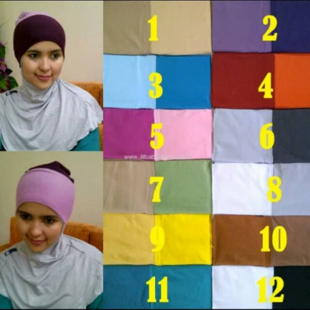 Ciput Kaos 2 Warna.