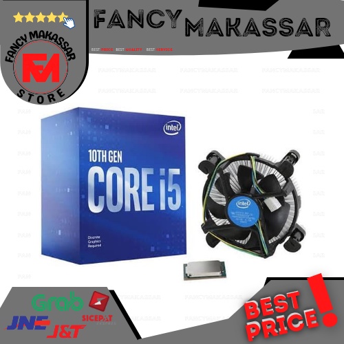 PROCESSOR INTEL CORE i5 10400F 2.9 GHz TRAY + FAN Socket 1200