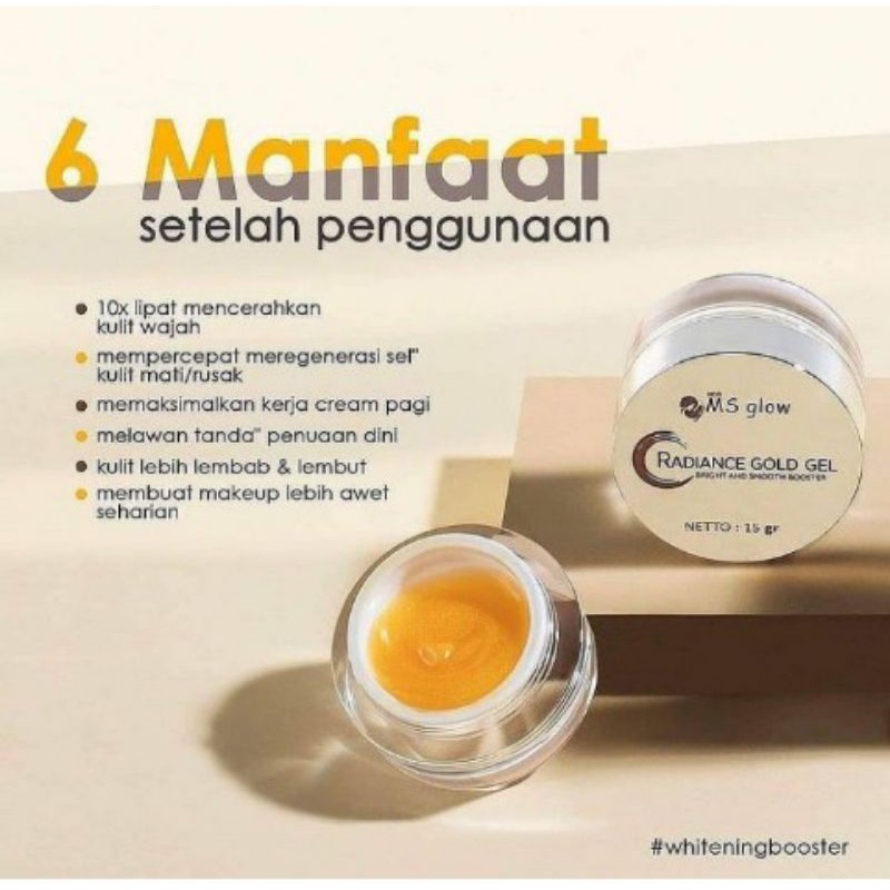 RADIANCE GOLD GEL MS GLOW