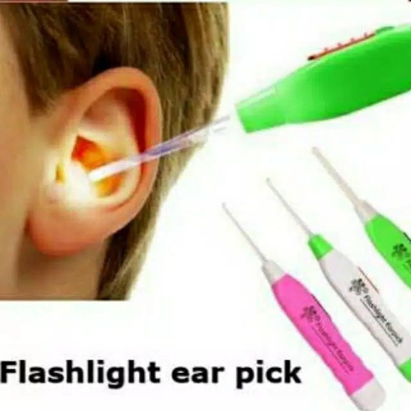 KOREK KUPING LAMPU / LED (FLASHLIGHT EARPICK)