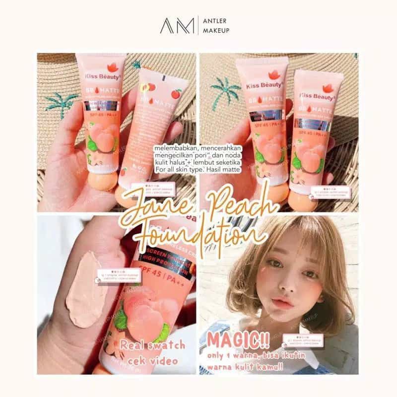 ✓Pelembab Jane Peach Foundation✓