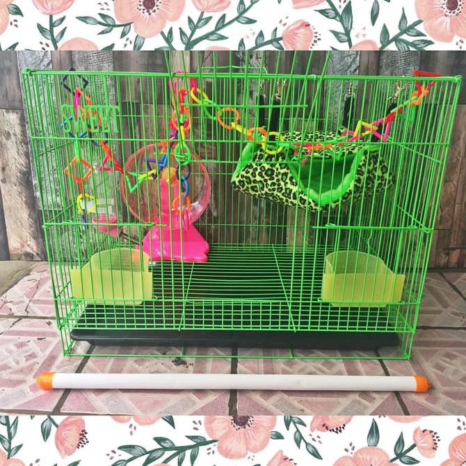 Kandang Fullset Sugar Glider