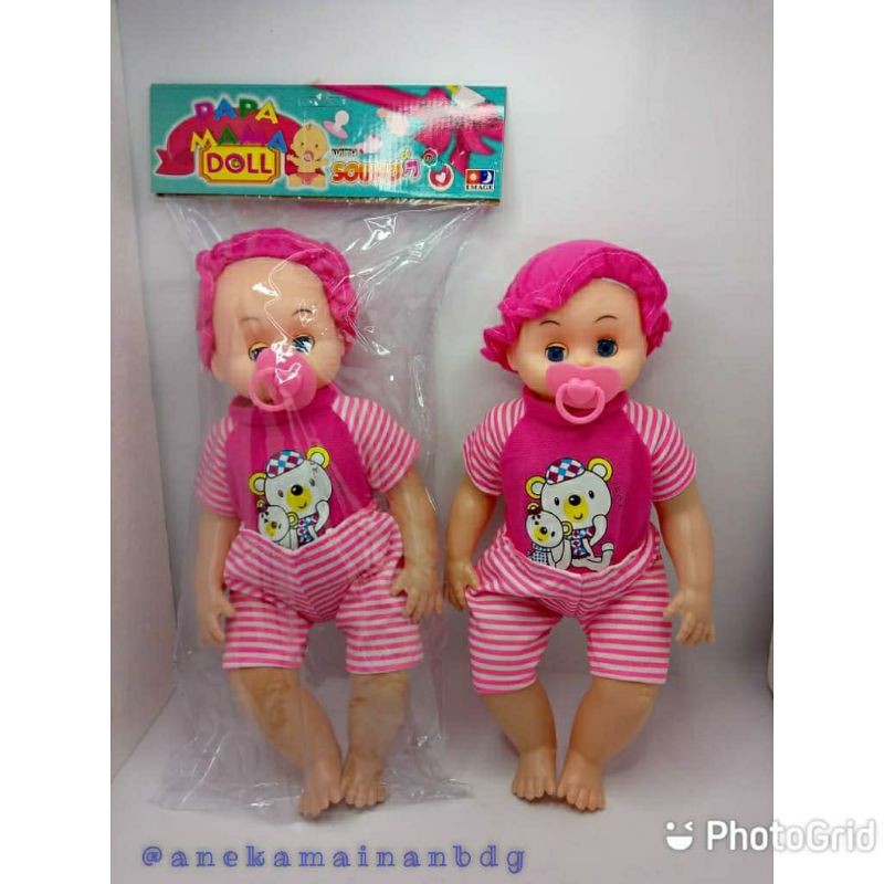 Mainan baby boneka dot