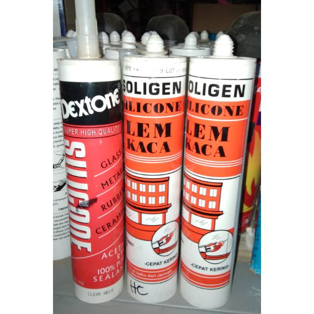 Lem silicon/botol/tembak