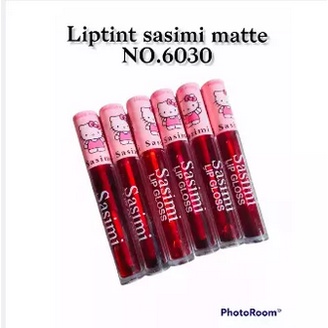 liptint sasimi matte hello kitty NO.6030 per 1 pcs-RANDOM
