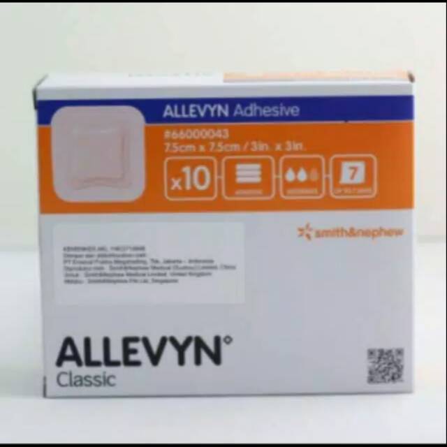 ALLEVYN Adhesive 7,5cm x 7,5cm