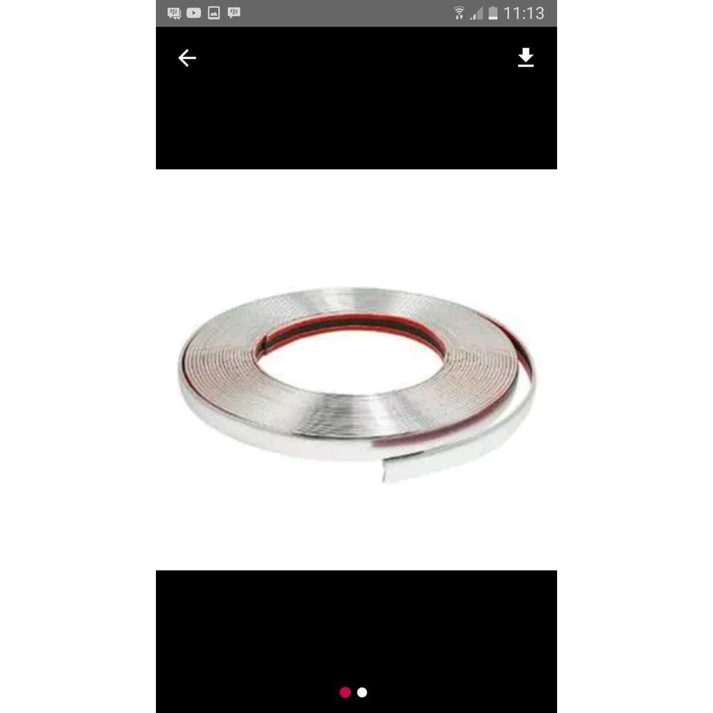 lis/list moulding/list chrome 20mm