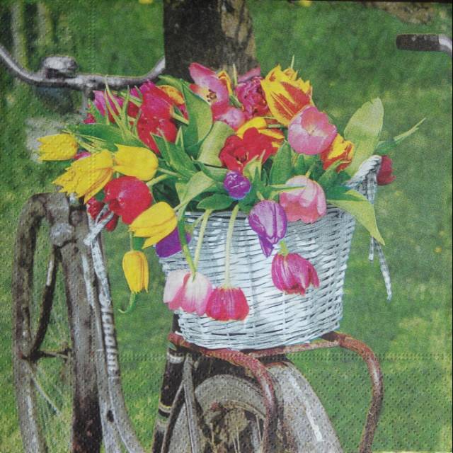 Tissue Gambar Decoupage Eropa